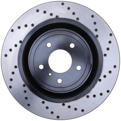 Disc Brake Rotor - Front Left Driver Side - Centric 128.42100CL