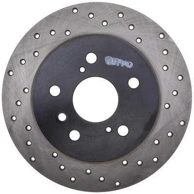 Disc Brake Rotor - Rear Left Driver Side - Centric 128.44089CL