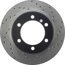 Disc Brake Rotor - Front Left Driver Side - Centric 128.44112L