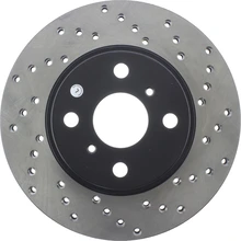 Disc Brake Rotor - Front Left Driver Side - Centric 128.44119L
