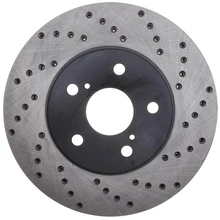 Disc Brake Rotor - Front Left Driver Side - Centric 128.44125L