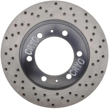 Disc Brake Rotor - Front Left Driver Side - Centric 128.44129CL