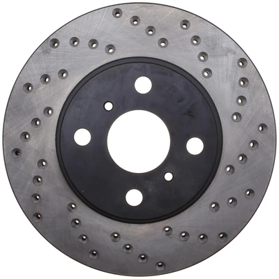 Disc Brake Rotor - Front Left Driver Side - Centric 128.44143L