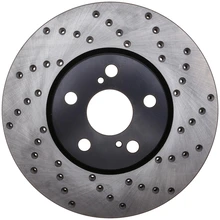 Disc Brake Rotor - Front Left Driver Side - Centric 128.44160L
