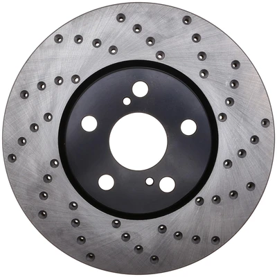 Disc Brake Rotor - Front Left Driver Side - Centric 128.44160L
