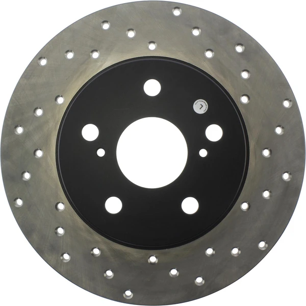 Centric 128.44161L Brake Rotor Rear Left Driver Side
