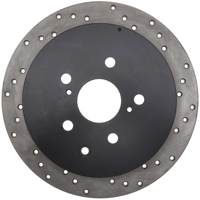 Disc Brake Rotor - Rear Left Driver Side - Centric 128.44166L