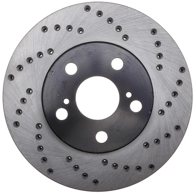 Disc Brake Rotor - Front Left Driver Side - Centric 128.44172L