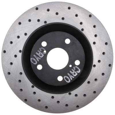 Disc Brake Rotor - Front Left Driver Side - Centric 128.44184CL
