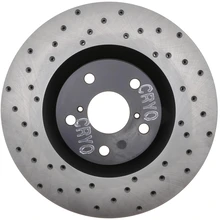 Disc Brake Rotor - Front Right Passenger Side - Centric 128.44185CR