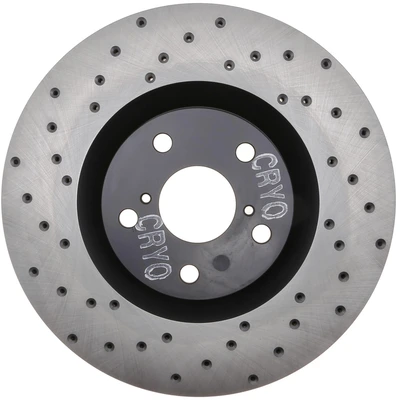 Disc Brake Rotor - Front Right Passenger Side - Centric 128.44185CR
