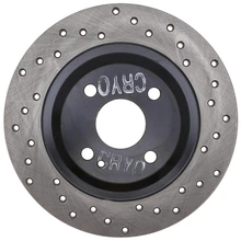 Disc Brake Rotor - Rear Left Driver Side - Centric 128.45062CL