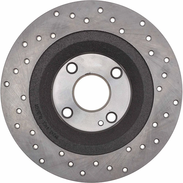 Centric 128.45062R Brake Rotor Rear Right