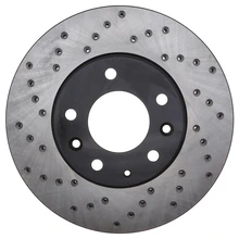 Disc Brake Rotor - Front Right Passenger Side - Centric 128.45063R