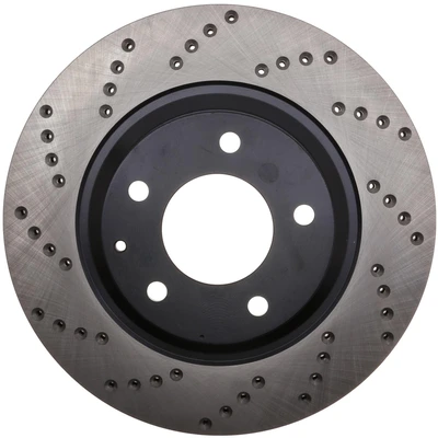 Disc Brake Rotor - Rear Right Passenger Side - Centric 128.45072CR