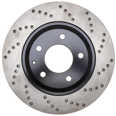 Disc Brake Rotor - Rear Left Driver Side - Centric 128.45072L