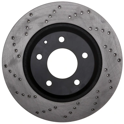 Disc Brake Rotor - Rear Right Passenger Side - Centric 128.45072R