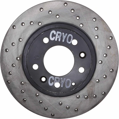 Disc Brake Rotor - Front Left Driver Side - Centric 128.45075CL