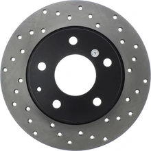 Disc Brake Rotor - Rear Left Driver Side - Centric 128.45081L