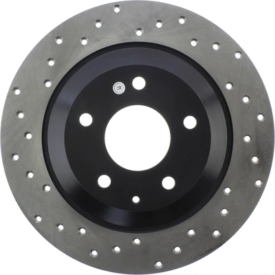 Disc Brake Rotor - Rear Right Passenger Side - Centric 128.45083R