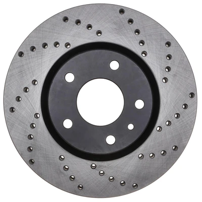 Disc Brake Rotor - Front Left Driver Side - Centric 128.45084L