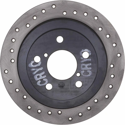 Disc Brake Rotor - Rear Right Passenger Side - Centric 128.47011CR