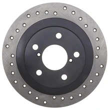 Disc Brake Rotor - Rear Left Driver Side - Centric 128.47011L
