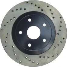 Disc Brake Rotor - Front Left Driver Side - Centric 128.47014L