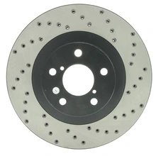 Disc Brake Rotor - Front Left Driver Side - Centric 128.47018L