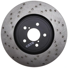 Disc Brake Rotor - Front Right Passenger Side - Centric 128.47024CR