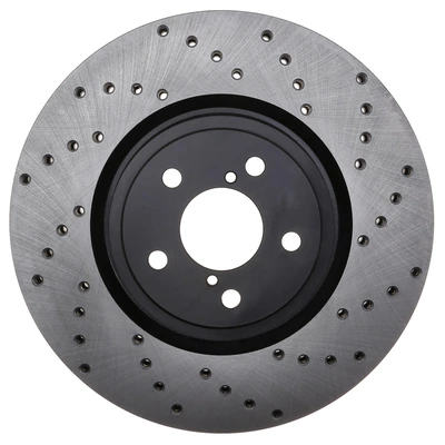 Disc Brake Rotor - Front Left Driver Side - Centric 128.47024L