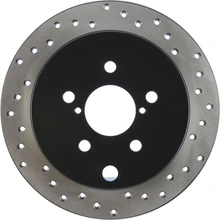 Disc Brake Rotor - Rear Left Driver Side - Centric 128.47033L