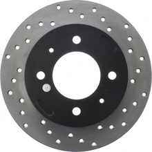 Disc Brake Rotor - Rear Left Driver Side - Centric 128.51006L