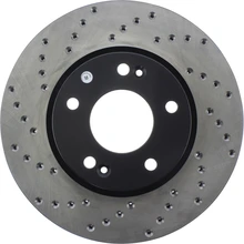 Disc Brake Rotor - Front Right Passenger Side - Centric 128.51015R