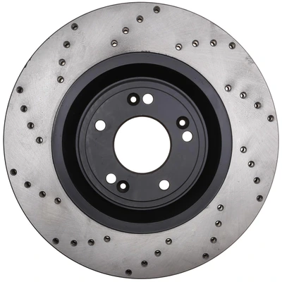 Disc Brake Rotor - Front Right Passenger Side - Centric 128.51046R
