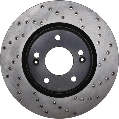Disc Brake Rotor - Front Left Driver Side - Centric 128.51054L