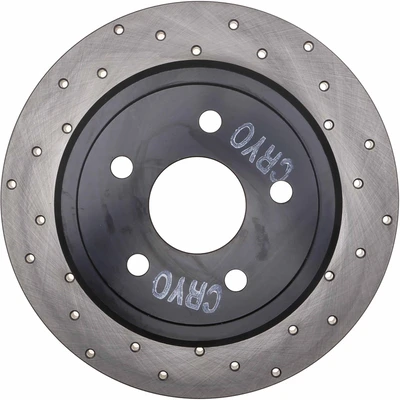 Disc Brake Rotor - Rear Left Driver Side - Centric 128.58002CL