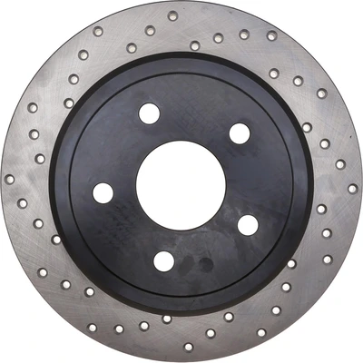 Disc Brake Rotor - Rear Right Passenger Side - Centric 128.58002R