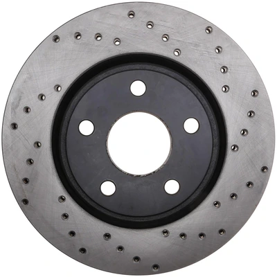 Disc Brake Rotor - Front Left Driver Side - Centric 128.58006L
