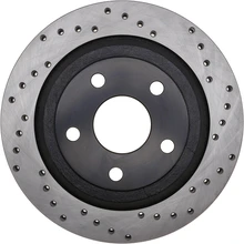 Disc Brake Rotor - Rear Left Driver Side - Centric 128.58007L