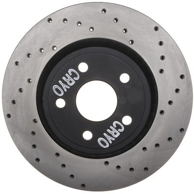 Disc Brake Rotor - Front Left Driver Side - Centric 128.58008CL