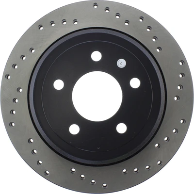 Disc Brake Rotor - Rear Left Driver Side - Centric 128.61037L