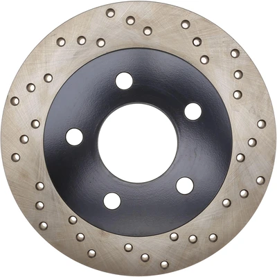 Disc Brake Rotor - Rear Left Driver Side - Centric 128.61042L