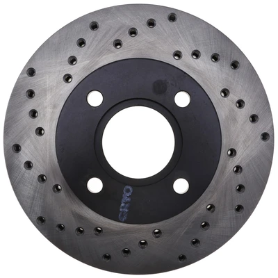 Disc Brake Rotor - Front Right Passenger Side - Centric 128.61048CR