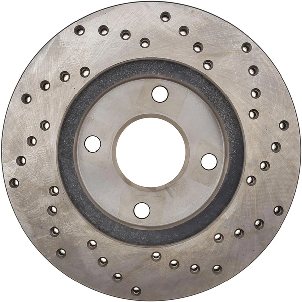 Centric 128.61048R Brake Rotor Front Right Passenger Side