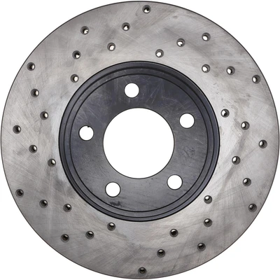 Disc Brake Rotor - Front Right Passenger Side - Centric 128.61049R
