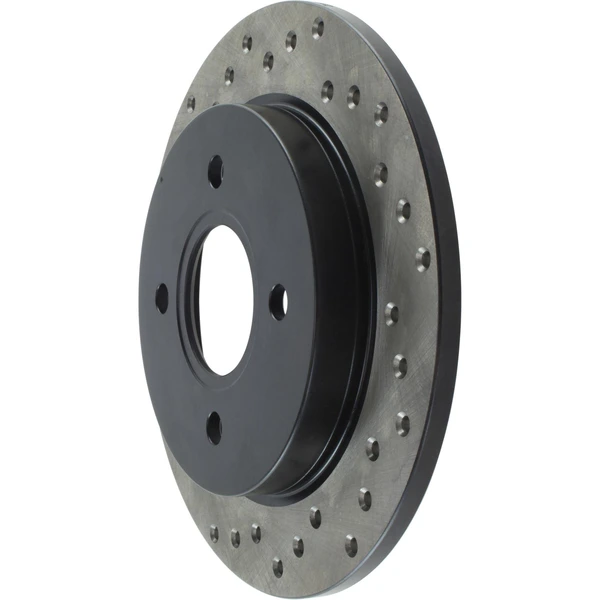 Centric 128.61070R Brake Rotor Rear Right Passenger Side