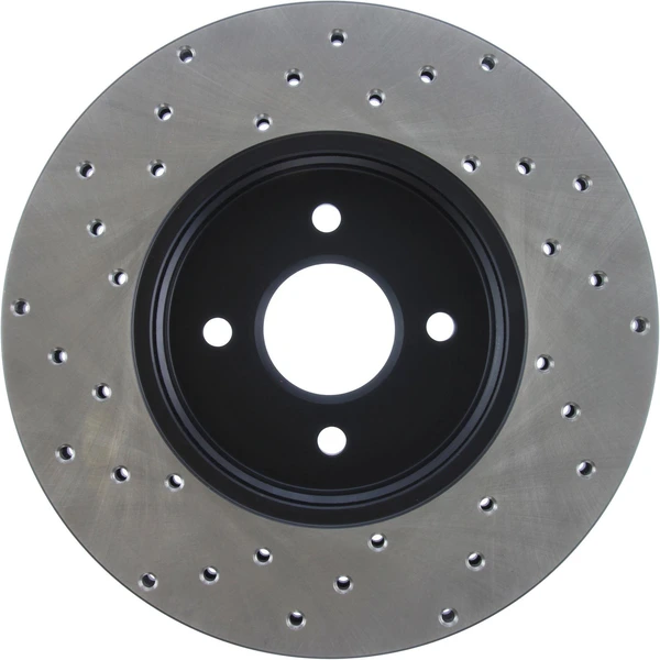 Centric 128.61071L Brake Rotor Front Left Driver Side