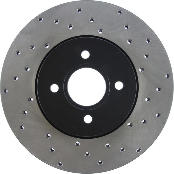 Centric 128.61071L Brake Rotor Front Left Driver Side