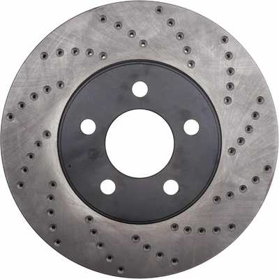 Disc Brake Rotor - Front Left Driver Side - Centric 128.61072L
